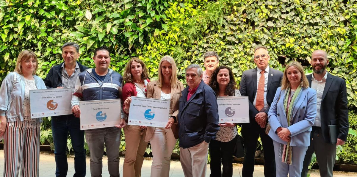 Los Castros y Doctor Morante, distinguidos por la Red Cántabra de Centros Sanitarios sin Humo